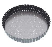 Master Class Crusty Bake Non-Stick Perforated Fluted Round Quiche Tin - 20cm