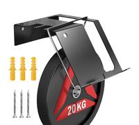 Quick Access Circular Saw Rack - Wall Holder for Heavy Duty Tools | 11.5cm Width Carbon Steel | Anti Rust Storage for Garage Home Workshop Shed Construction, Circular Saw Holderl