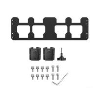 Quick Access Front Bracket For Toolboxes No Drill Required | Quick front access, mounts small boxes, no for top removal needed, sturdy for aluminium build, black finish