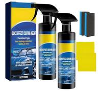 Quick-acting Coating Agent Spray,3 in 1 Multi-functional Quick Effect Coating Agent,Quickly Coat Car Wax Polish Spray Waterless Wash for Cars Motorcycles (2pcs)