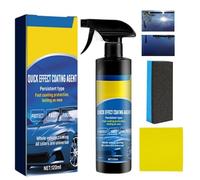 Quick-acting Coating Agent Spray, 3 in 1 Multi-functional Quick Effect Coating Agent, Quickly Coat Car Wax Polish Spray Waterless Wash for Cars Motorcycles
