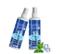 Quick-acting cooling body spray, 100mg, sports cooling spray, dries instantly and soothes heat, suitable after outdoor sports, can be sprayed on clothing or body.