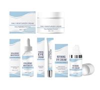 Quick Action Eye Serum, Face Cream - Instantly Visibly Reduces Eye Bags, Wrinkles, Dark Circles, Fine Lines and Crows Feet. Anti-Ageing Serum for Face (set)