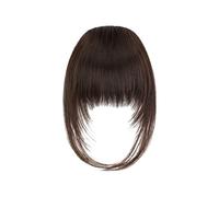 Quick Application Clip On Hair Extension For Women Invisible Natural Looking Bangs Hairpiece Various Hairtype Synthetic Air Fringe Women