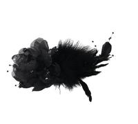 Quick Attach Flower Lapel Pin Waterproof Flowers Brooch Fabric Corsage Pins For Parties Weddings Formal Event Fabric Corsage Pin