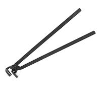 Quick Blacksmith Railroad Spike Tongs, RR Spike Head Tongs for Holding Railroad Spikes, About 15 Inches Total Long