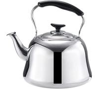 Quick-Boiling Teapot Whistling Kettle with Gas Stove Induction Cooker Universal Kettle Whistling Teapot Tea Pot Pour Over Kettle (3L)