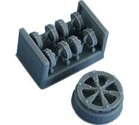 Quick Boost 1/48 Westland Lysander Mk.I/III Drum Magazine (for Airfix) Plastic Model Parts QIC49162 (Airplane)