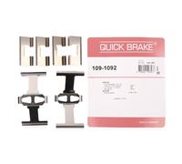 Accessory Kit, disc brake pad QUICK BRAKE 109-1092 for MG MG ZR 2 2002-2005