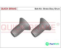 QUICK BRAKE BRAKE DISC SCREW SET 11670K FOR FORD VOLVO LAND ROVER