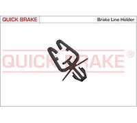 2x ✅Fits QUICK BRAKE QBXC Brake hose element; Pipe/hose clamp hook B ⭐UK Seller⭐