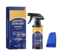 Quick Car Coating Agents Sprays, Crystal Plating Agent For Car Paint Waxing Spray Coating Water Repellent Sealing Glaze 120ml (1pc)