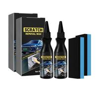 Quick Car Scratch Remover, Scratch Remover Kit for Cars, Car Paint Scratch Repair, Car Scratch Repair Wax, Glass Scratch Remover for Scratches, Nail Scratches, and Minor Paint Injuries (2PCS)
