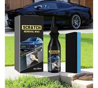 Quick Car Scratch Remover wax, 2025 Scratch Remover Kit for Cars, Removes Shallow layer Car Scratch, Scratch Remover Kit with Sponge for Vehicles 100ML