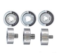 Quick Change Adapter for X Lock Angle Grinders, Steel Thread Flange Nut with Pressing Plate, 304 Stainless Steel for Durability and (14)