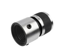 Quick Change Chisel Retainer, Heavy Duty Retaining Chuck, Alloy Self Locking Connector with Stable Grip, 2.76x1.57 Inches, Secure Attachment for Shovels and Demolition Power Tools