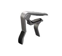Quick-Change Clip-On Transposing Clamp， Aluminium Alloy Quick-Change Guitar Capo Multicolor Acoustic Electric Classical(Silver)