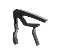Quick-Change Clip-On Transposing Clamp， Guitar Capo For Acoustic And Electric Guitars Multicolor 5 Pcs Single Handed(Black)