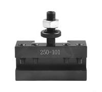Quick Change for CNC Turning Facing Lathe Tool Post Holder 250-101, Steel Toolholding System for Metalworking and Machinist Use, Compatible with 3/16-1/2