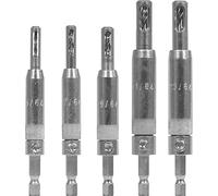 Quick Change Hinge Bit Set - 5 Piece Set - By Snappy