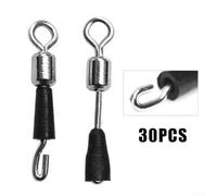 Quick Change Hook Length Connectors 30pcs for Match and Pleasure Fishing (Large)