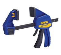IRWIN QUICK-GRIP Medium Duty One-Handed Bar Clamp / Spreader, 6" / 150mm, T506QCEL7