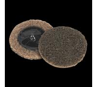 Sealey Quick Change Preparation Pad Ø50mm Coarse Pack of 10