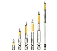 Quick-Change Screwdriver Bit Set Supporting Precision Fastening in Furniture Construction Appliance Upgrades and Automotive Adjustments (1)