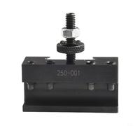 Quick Change Tool Holder Kit for Lathe Tools - 250-000 to 250-010 Models, Steel Construction, M-10 Bolt, Compatible with Aloris Dorian Phase II Y(250-001)