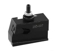 Quick Change Tool Holder Kit for Lathe Tools - 250-000 to 250-010 Models, Steel Construction, M-10 Bolt, Compatible with Aloris Dorian Phase II Y(250-007)