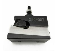 Quick-Change Tool Post Holder Kit for Metalworking Lathes - 6-9" Swing, Hardened Steel, Compatible with Aloris/Dorian/Phase II, Incl(250-007)