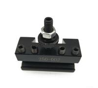 Quick-Change Tool Post Holder Kit for Metalworking Lathes - 6-9" Swing, Hardened Steel, Compatible with Aloris/Dorian/Phase II, Incl(250-002)