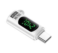 Quick Charge Data Connector Plug | Digital Display .0 PD 240W Connector | Full Function Charge Monitoring Converter For Laptop PC Tablet Phone Data