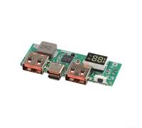 Quick Charge Power Bank PCB for DIY Projects | 5V 3A output, digital display, real-time status, compact 56 mm, ideal for hobbyists