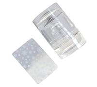 Quick Clean Nails Art Stamper With 3 In 1 Silicone Stamps For Professional Manicure Patterns For Manicure Design Portable Nail Stamping Set