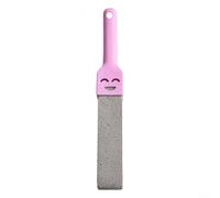 Quick Clean Pumice Stone Toilet Brush Effective for Tough Stains and Scale in Your Bathroom (Purple)