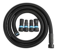 Quick Click Anti-static 3m Hose & 4 piece Dust Extractor Adaptor Set (19-48mm)