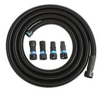 Quick Click Anti-static 5m Hose & 4 piece Dust Extractor Adaptor Set (19-48mm)