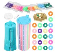 Quick Click Bracelet Maker Kit , Craft Kits for Kids, Jewellery Making Kit with Cool Bracelet Making Machine, Fun DIY Jewelry Set for Girl Teen Develop Hand On Skill Imagination and Social Skill