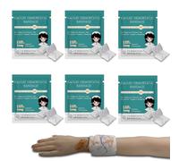 Quick Clot Gauze, First Aid Advanced Stop The Bleed Kit Combat Flexible Hemostatic Gauze-Bleed Stop Faster Wound Packing Medical,Survival Kit Supplies (3" x 12.5) (6)