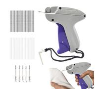 Quick Clothing Fixer Mini Quick Repair Garment Sewing Machine Gun for Clothes Manual Micro Stitch Portable Stitch Gun for Clothes Mini Sewing Kit Include 1000 Pcs Glue Needle and 5 Needles