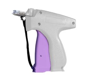 Quick Clothing Fixer, Mini Stitch Hemming Gun for All Fabrics, Portable Sewing Machine for Quick Repairs and Button Attachment, Compact Lightweight Design, White