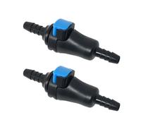 Quick Connect 2-Pack for Popular Hydration Bladders Reservoirs and Backpacks, Fits 1/4" Inner Dimension Tubing