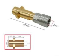Quick Connect Adapter for Karcher K2-K7 Pressure Washer Head(B) | Solid brass and aluminum alloy, withstands 3000 PSI, rust resistant, long lasting performance