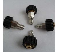 Quick Connect Adapter for Pressure Washer, Seamless Connection Every Time (3/8 QD male to M22 14mm female)