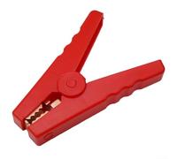 Quick Connect Battery Clamp with Insulated Crocodile Clips 100A Rated Performance (red)