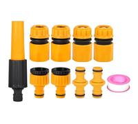 Quick Connect Hose Pipe Connector - 9 End Connectors, 2 Tap and 2 Double Male