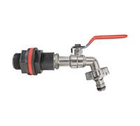 Quick-Connect Lever Tap And 3/4" Bsp To 1/2" Bsp Water Butt Connector Set