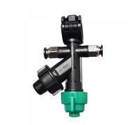 Quick Connect Single Outlet farming-related UAV drone fluid dispenser With 20mm Clamp Compatible Round Dry Boom(8MM DOUBLE HEAD)