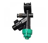 Quick Connect Single Outlet farming-related UAV drone fluid dispenser With 20mm Clamp Compatible Round Dry Boom(6MM SINGLE HEAD)